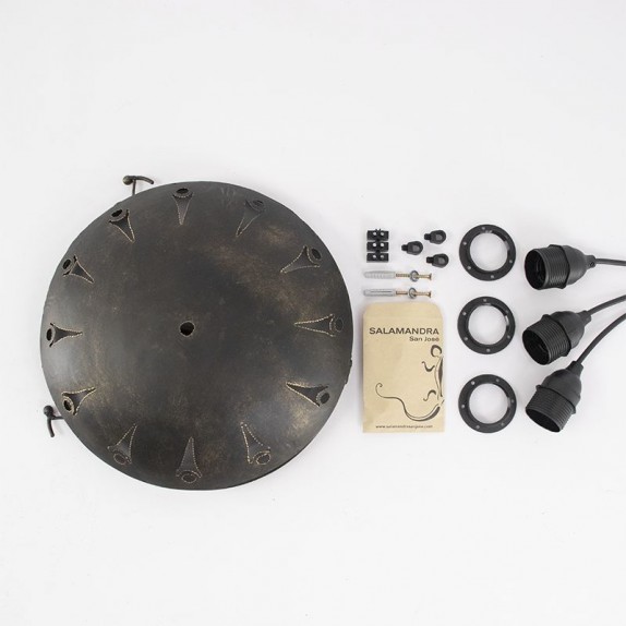 Plafon 30 cm redondo