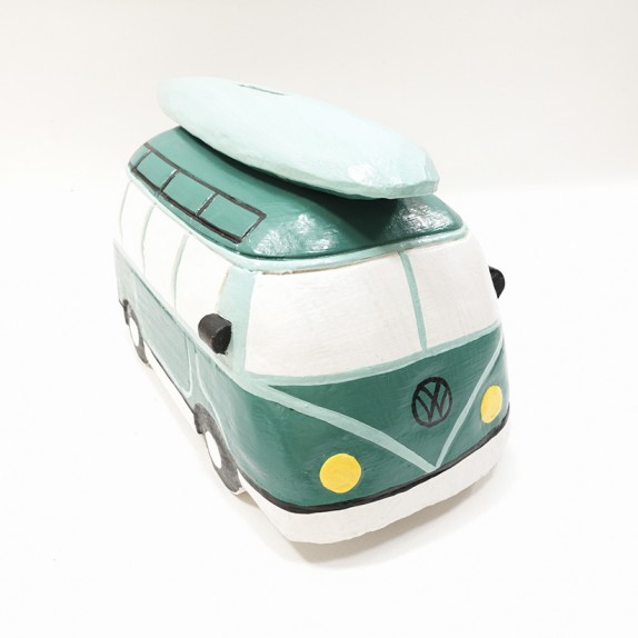 Furgoneta Hucha de Madera