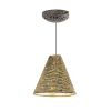 lampara colgar hierro salamandra