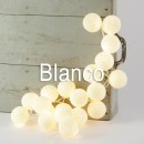 Guirnalda hilo algodón Blanco